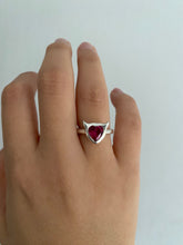 Load image into Gallery viewer, Made-to-order devil heart ring *read description*