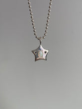 Load image into Gallery viewer, australian opal and iolite magic star necklace *ball chain sold separately*