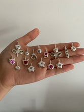 Load image into Gallery viewer, pink spring bloom tulip necklace (made-to-order)