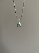 Load image into Gallery viewer, dainty tic tac star necklace *ball chain sold separately*