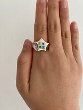 Load image into Gallery viewer, Made-to-order chunky star signet ring *read description*