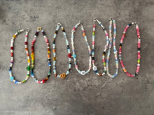 Load image into Gallery viewer, chunky beaded chokers 🌈🌀
