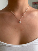 Load image into Gallery viewer, mini garnet star necklace
