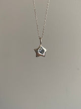 Load image into Gallery viewer, cloudy heart star necklace (made-to-order)
