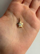Load image into Gallery viewer, one of one 9ct solid gold and lab diamond dreaming star
