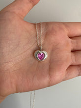 Load image into Gallery viewer, chubby cushion heart necklace
