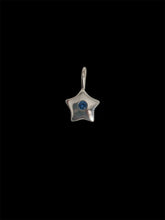 Load image into Gallery viewer, blue sweetheart star pendant
