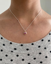 Load image into Gallery viewer, made-to-order miniature devil heart necklace
