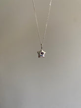 Load image into Gallery viewer, amethyst star necklace

