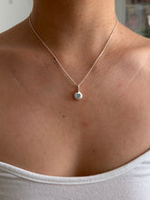 Load image into Gallery viewer, mini spinel heart pebble necklace
