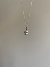 Load image into Gallery viewer, amethyst star necklace
