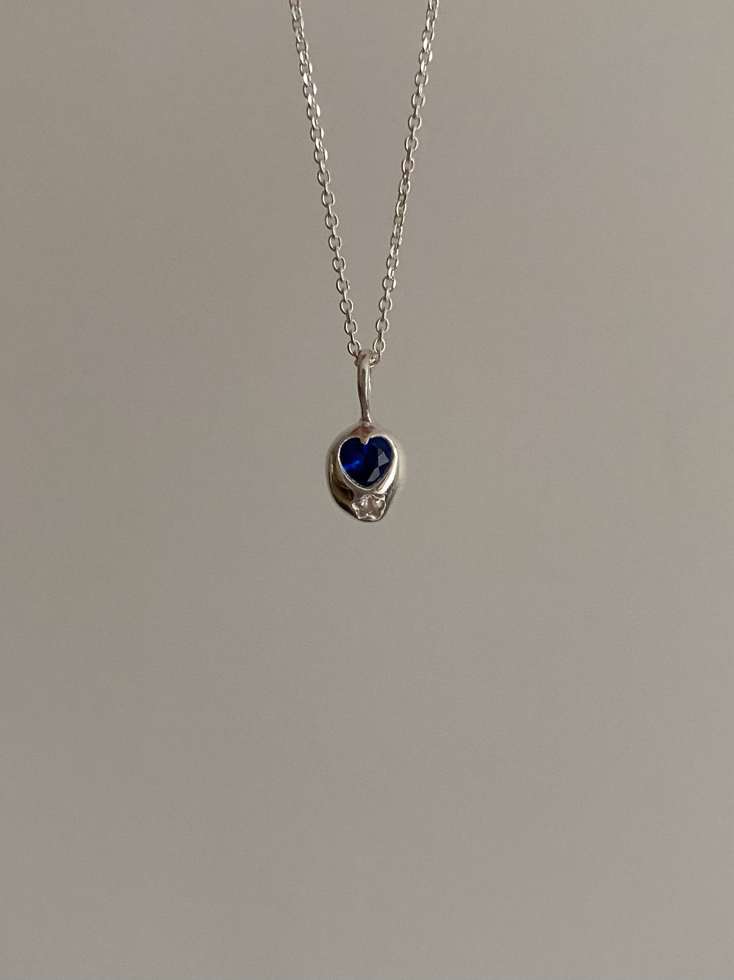 sapphire star tamagotchi necklace