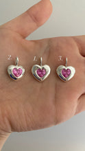 Load image into Gallery viewer, cupid’s pink heart necklace 3
