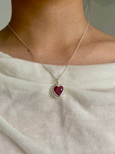Load image into Gallery viewer, chunky cupid heart necklace
