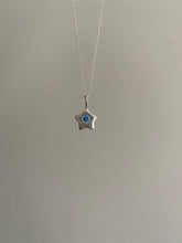 Load image into Gallery viewer, blue ice star necklace
