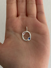 Load image into Gallery viewer, Bejewelled donut necklace
