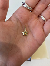 Load image into Gallery viewer, 14k gold star pendant for M
