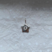 Load image into Gallery viewer, dainty white star necklace

