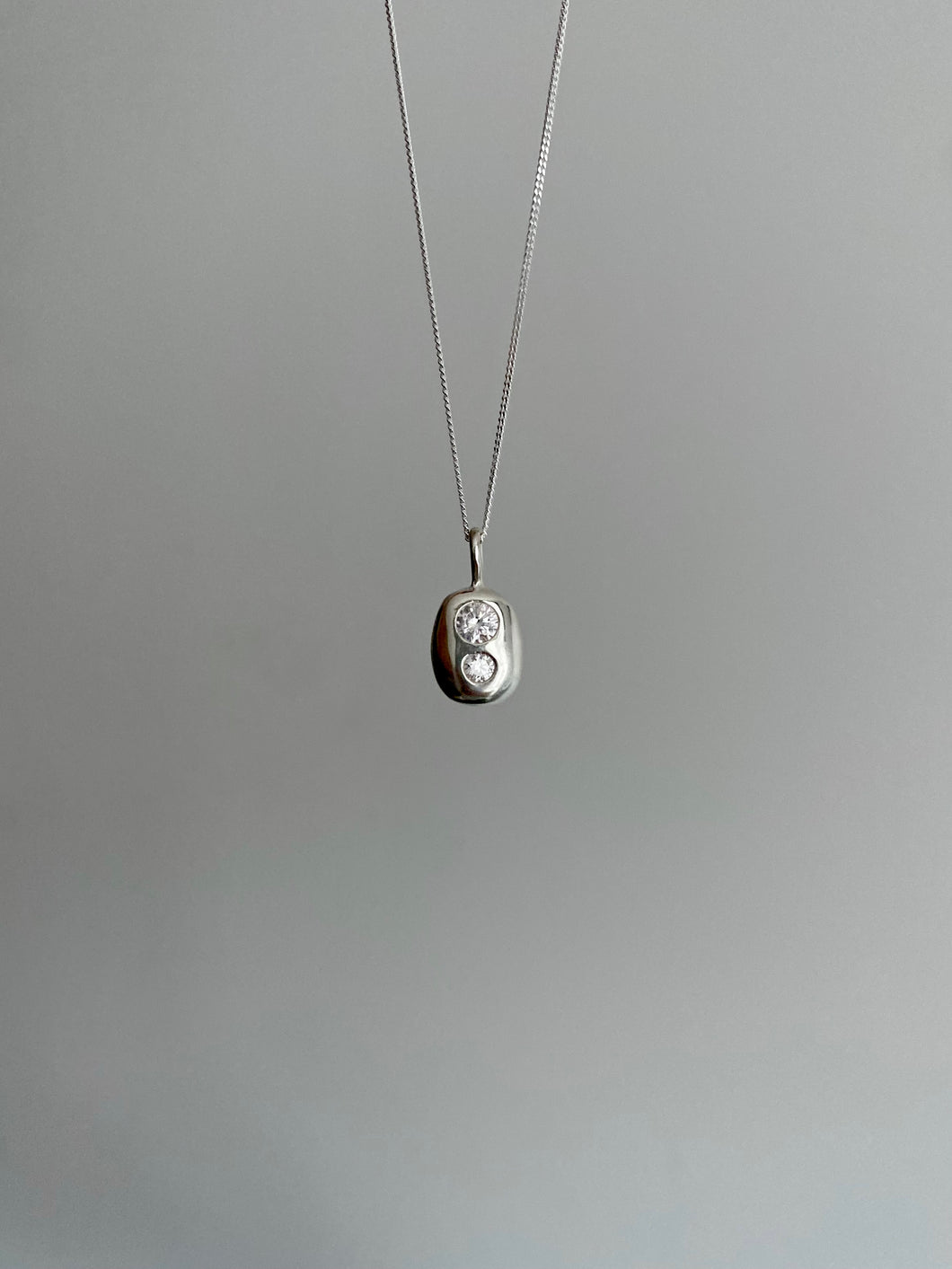bejewelled  drop necklace