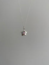 Load image into Gallery viewer, dainty baby pink star necklace
