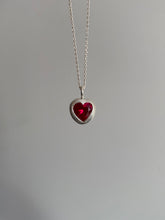 Load image into Gallery viewer, chunky cupid heart necklace
