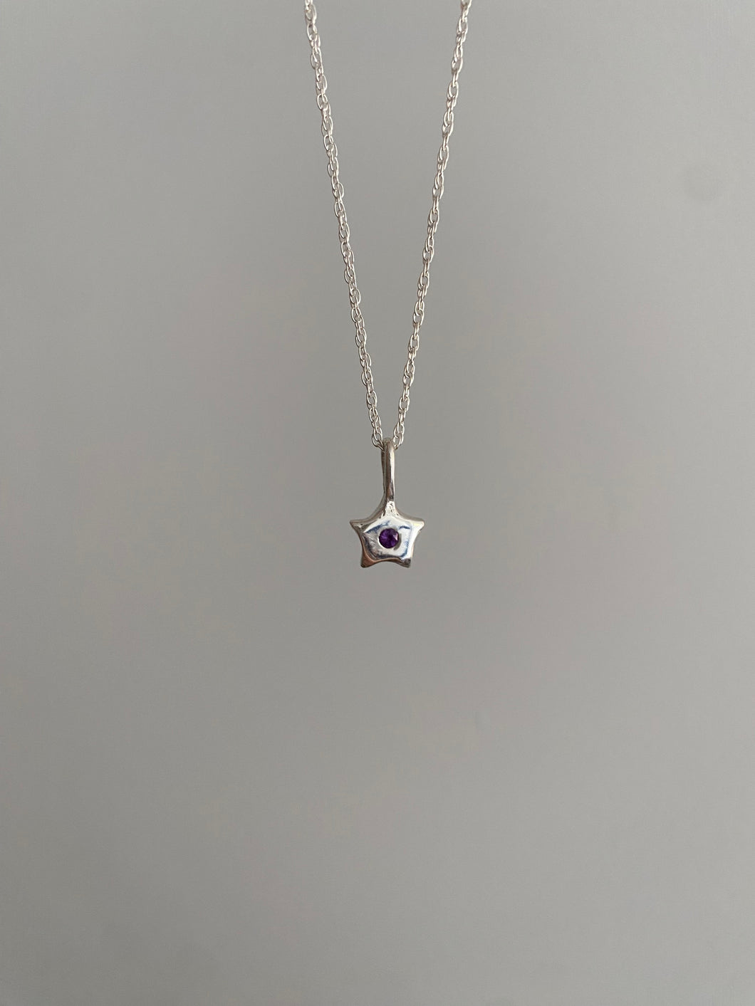 dainty amethyst star