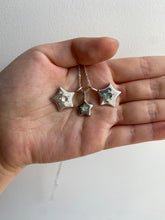 Load image into Gallery viewer, chrysoprase star necklace
