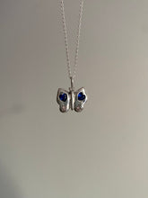 Load image into Gallery viewer, lucky blue butterfly necklace
