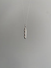 Load image into Gallery viewer, (white) peas in a pod necklace
