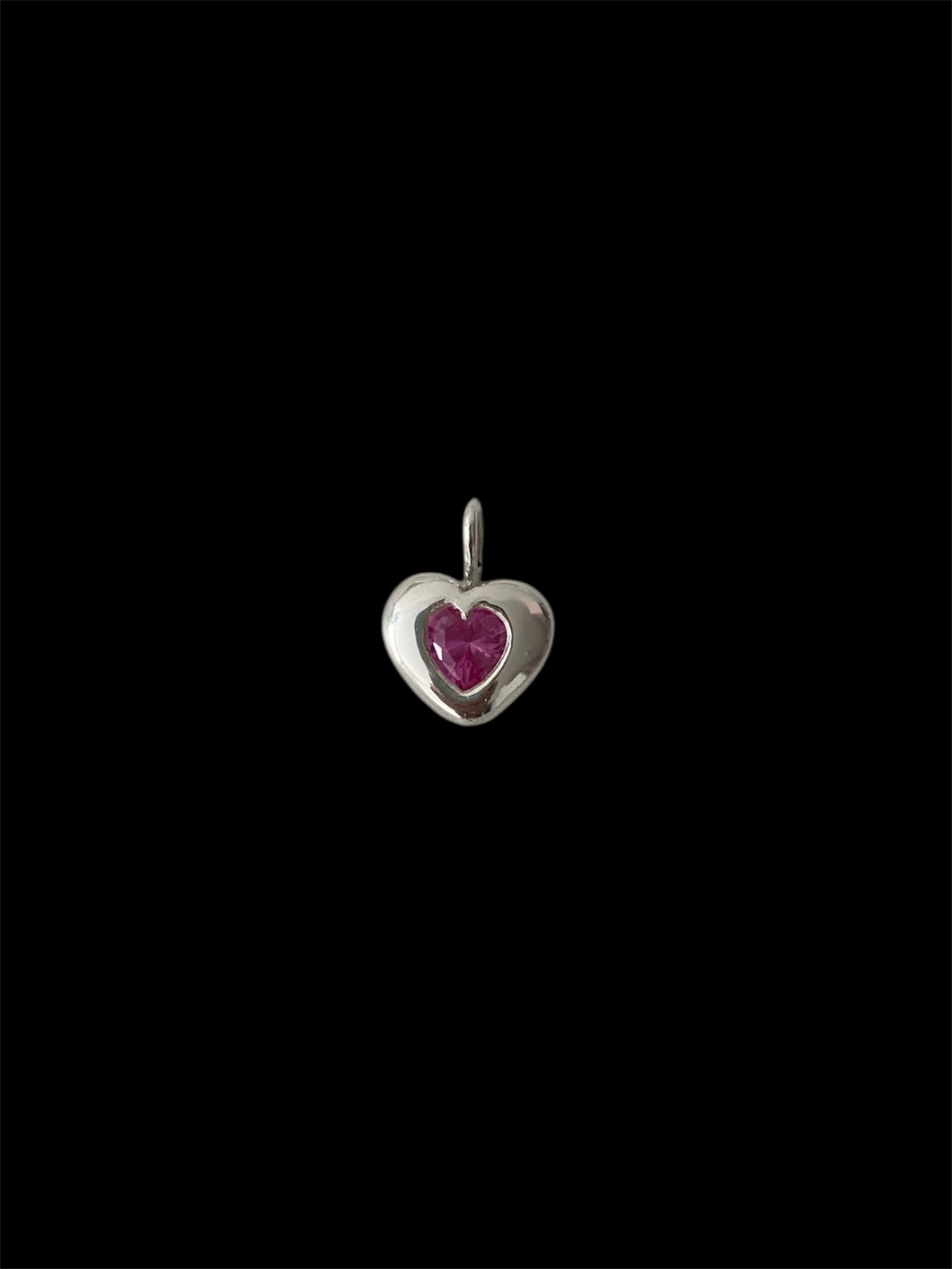 cupid’s pink heart necklace 3