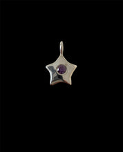 Load image into Gallery viewer, Amethyst chunky star pendant
