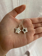 Load image into Gallery viewer, black star sapphire star necklace
