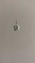 Load and play video in Gallery viewer, cloudy heart star necklace (made-to-order)
