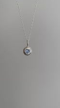 Load and play video in Gallery viewer, baby blue bubble necklace
