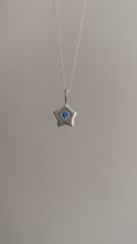 Load and play video in Gallery viewer, blue ice star necklace
