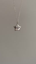 Load and play video in Gallery viewer, sapphire starception necklace

