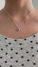 Load and play video in Gallery viewer, made-to-order miniature devil heart necklace
