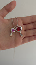 Load and play video in Gallery viewer, fireheart key necklace

