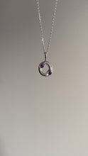 Load and play video in Gallery viewer, amethyst donut necklace
