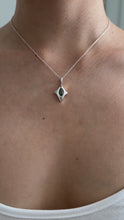 Load and play video in Gallery viewer, peridot compass charm necklace

