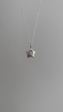 Load and play video in Gallery viewer, dainty baby pink star necklace
