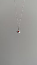 Load and play video in Gallery viewer, exclusive red miniature star necklace
