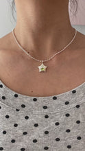Load and play video in Gallery viewer, opal peridot third eye necklace
