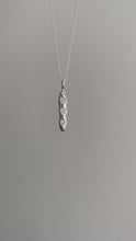 Load and play video in Gallery viewer, (white) peas in a pod necklace
